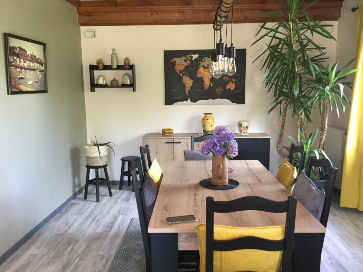 Coup De Coeur Assure ! Calm Comme A La Maison ! Maison Spacieuse Avec Grande Terrasse Pour 2 A 5 Personnes Proximite Granville Et Mer Avec Wifi Et Parking Gratuits Exterior photo